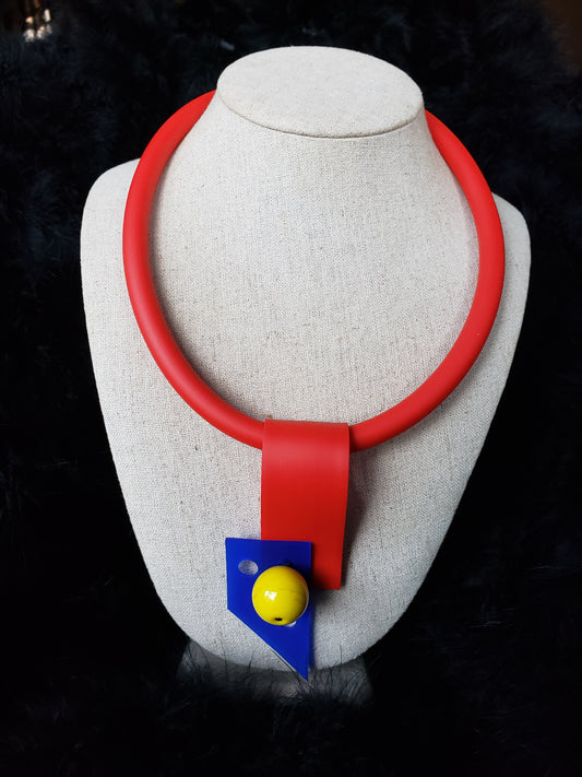 Primary Colour Necklace - Samuel Coraux